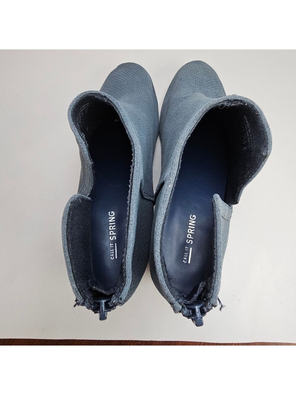 Call It Spring Blue Booties - Picture 11 of 12